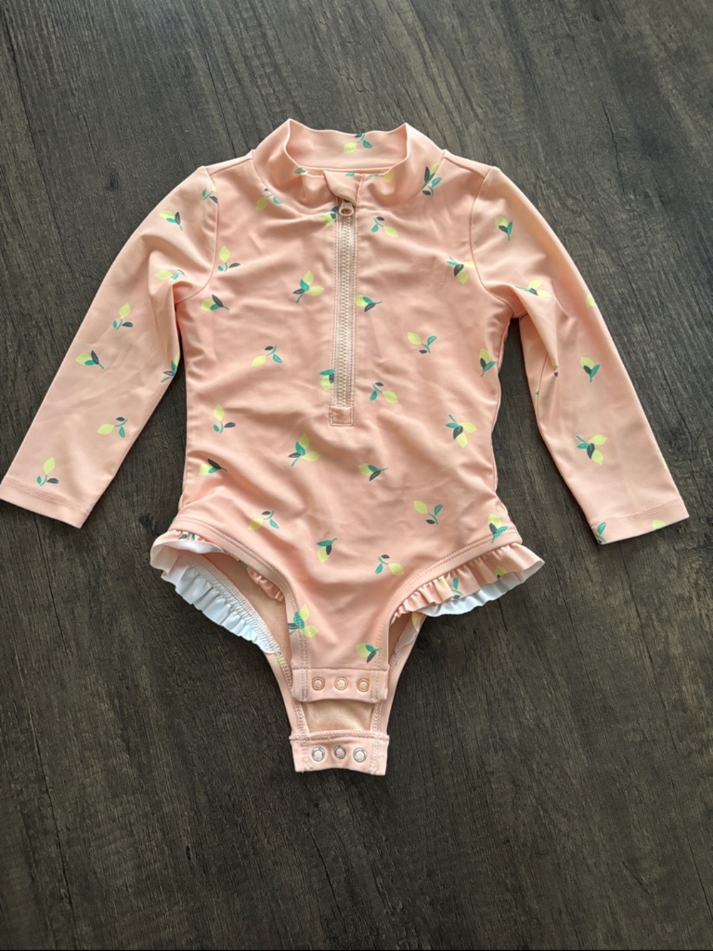 Baby Gap One-Piece Rash Guard Size 12-18 Months